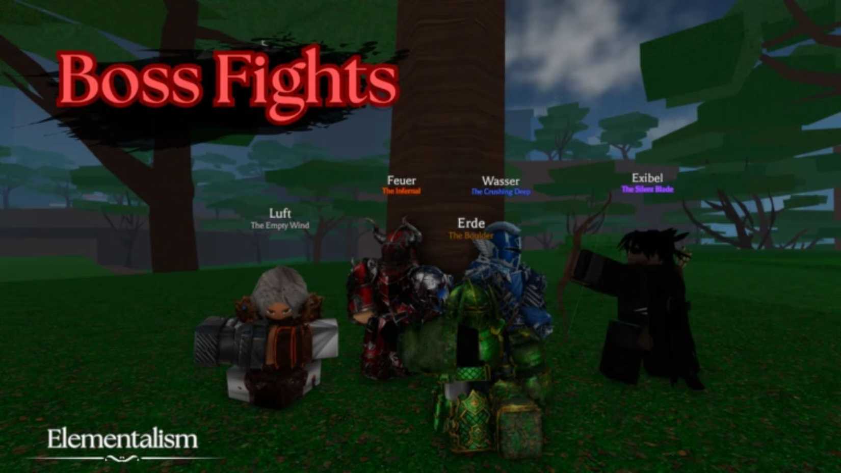 Elemental characters