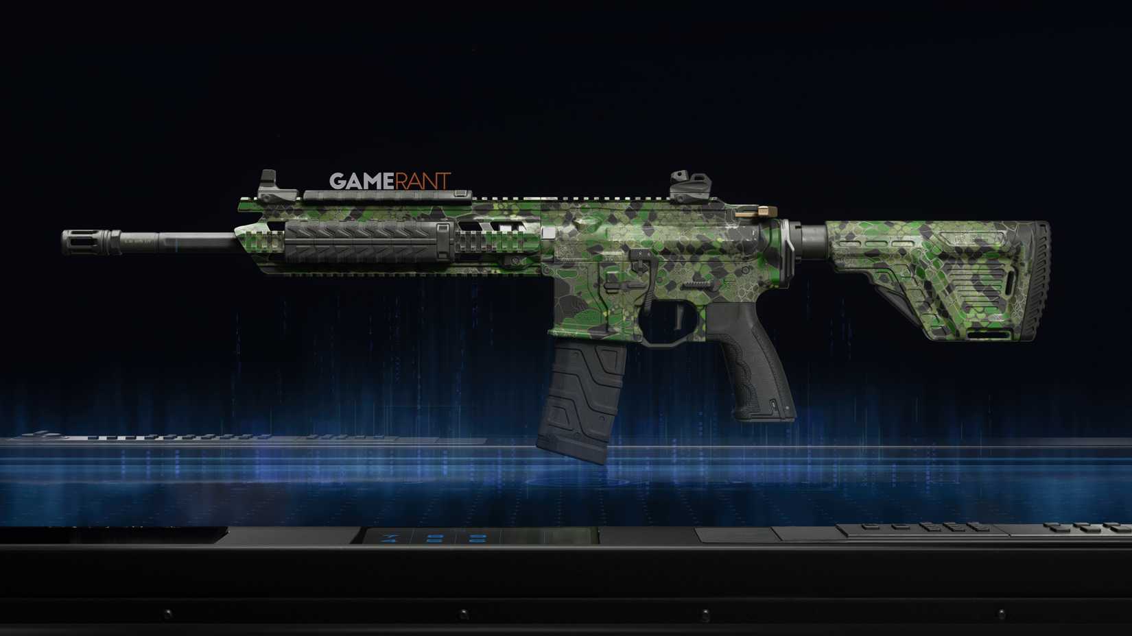 Emerald Snake Camo Preview on the MK35 ISR - Black Ops 7