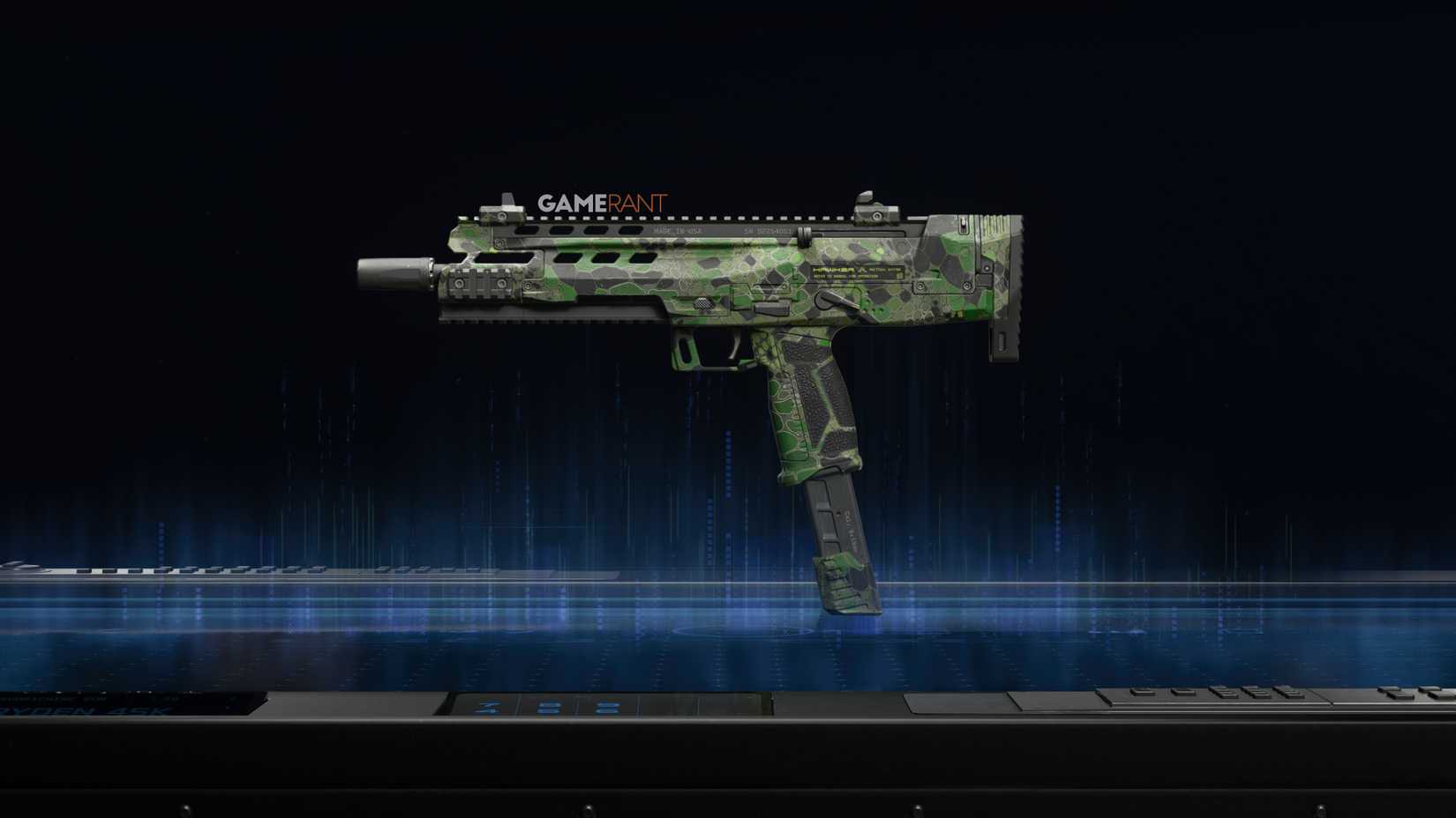 Emerald Snake Camo preview on the VST - Black Ops 7