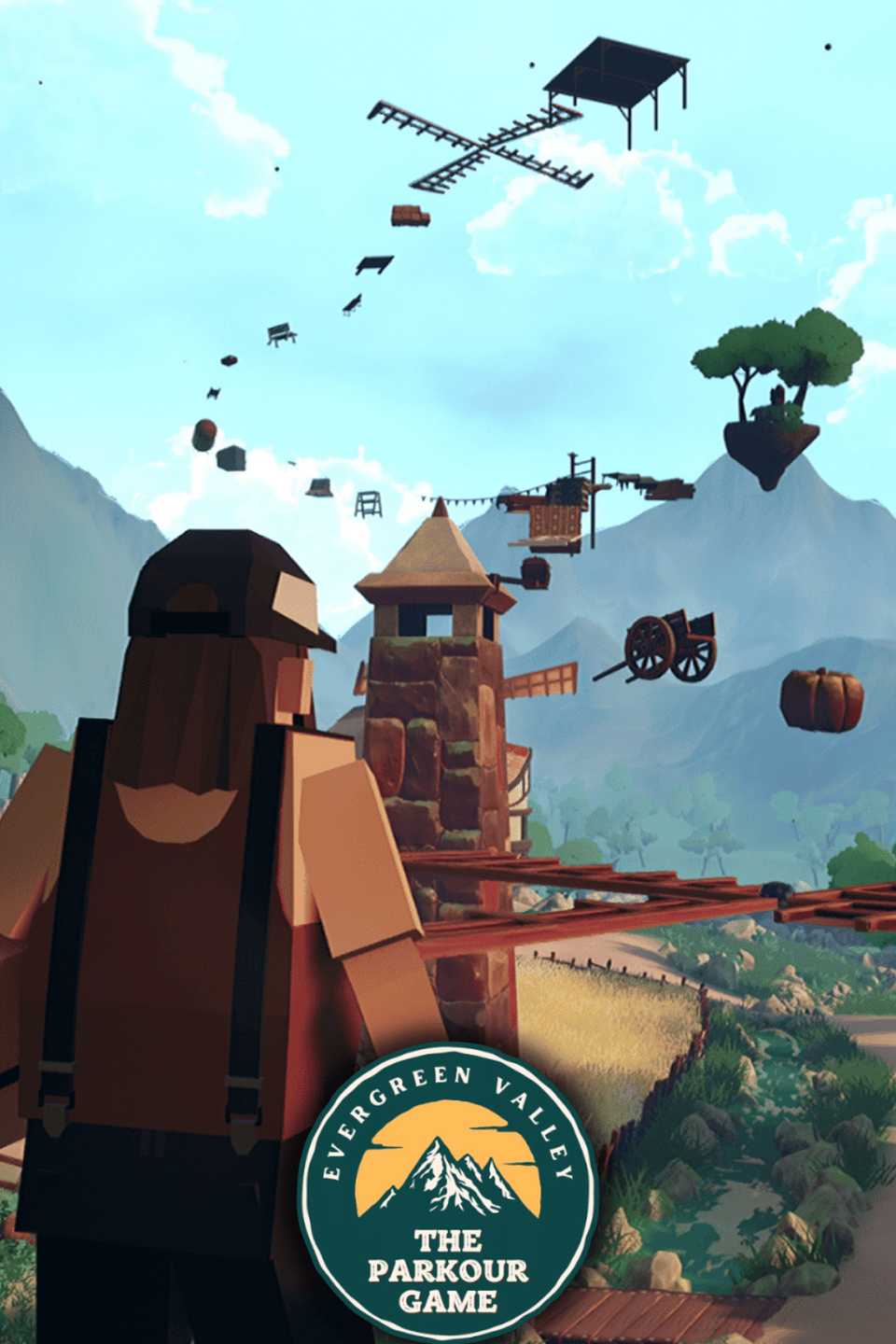 Evergreen Valley The Parkour Game tag page cover art
