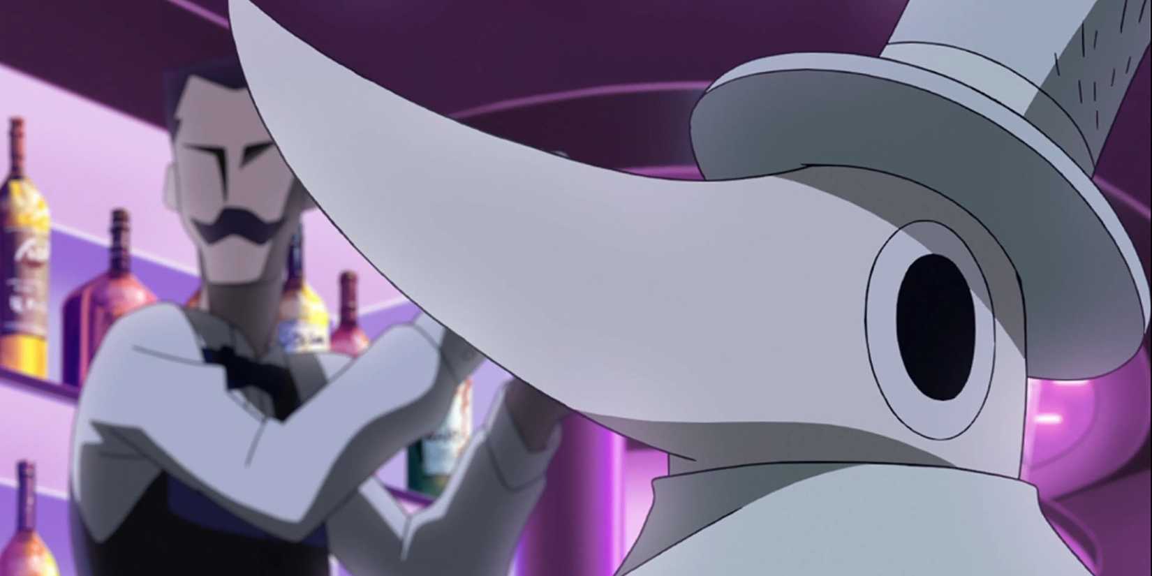 Excalibur is in a bar.