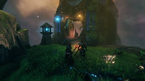 Exploring the world in Valheim (2021)