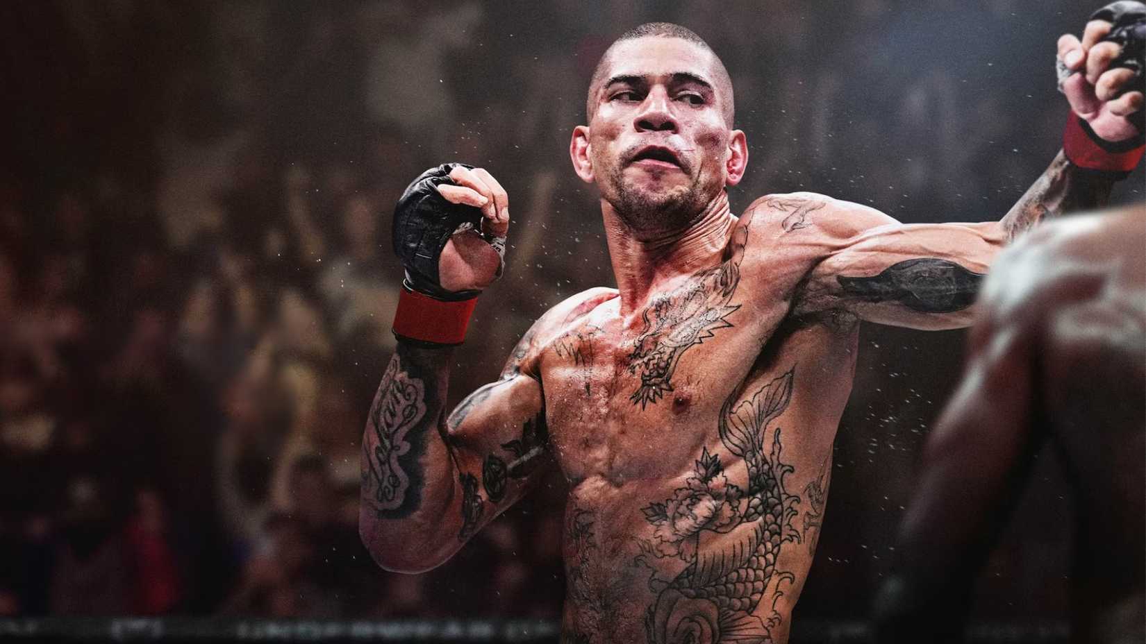 Alex Pereira on the cover of EA Sports UFC 6