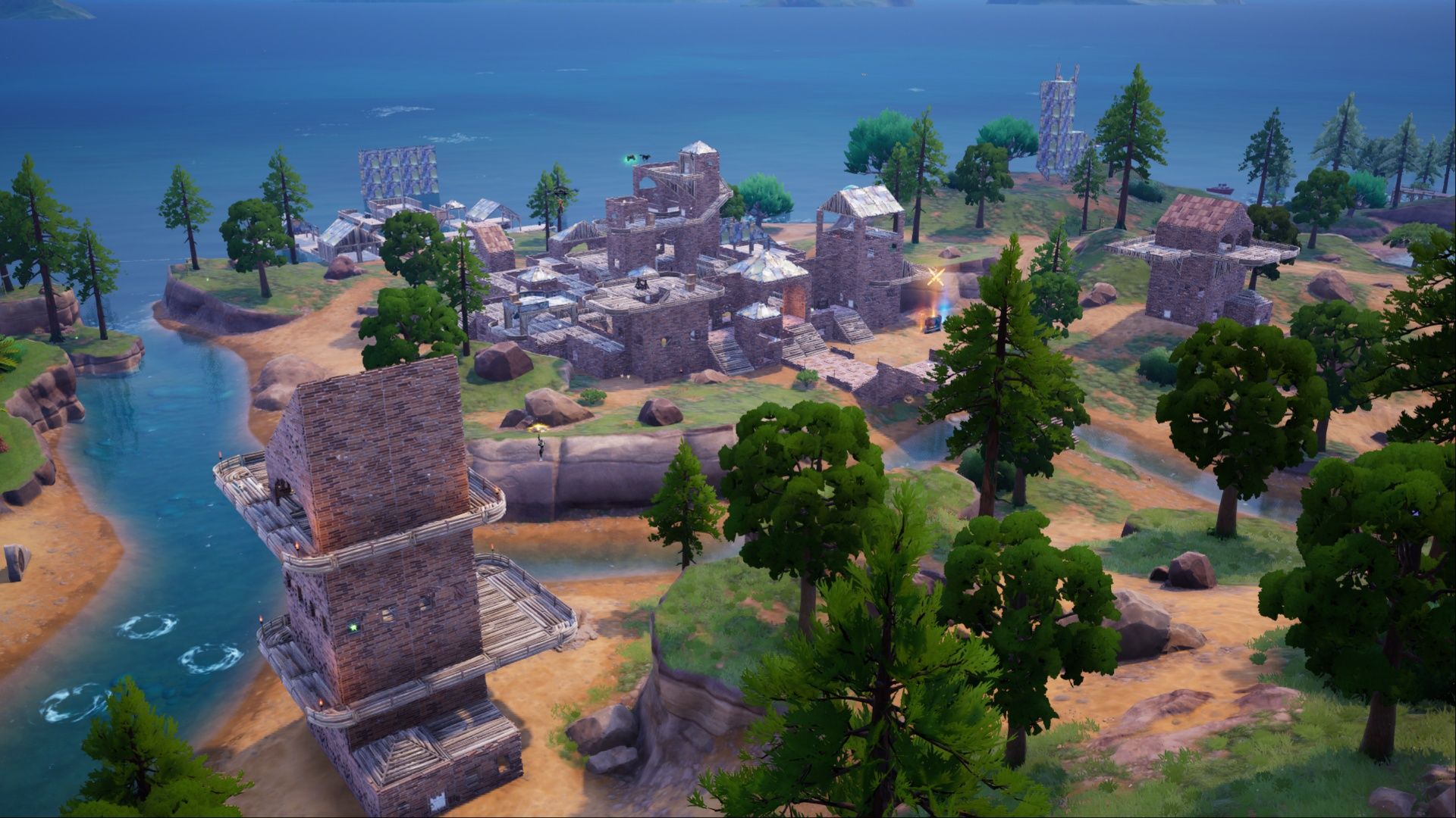 Fortnite Builder's Barracks setelah upgrade