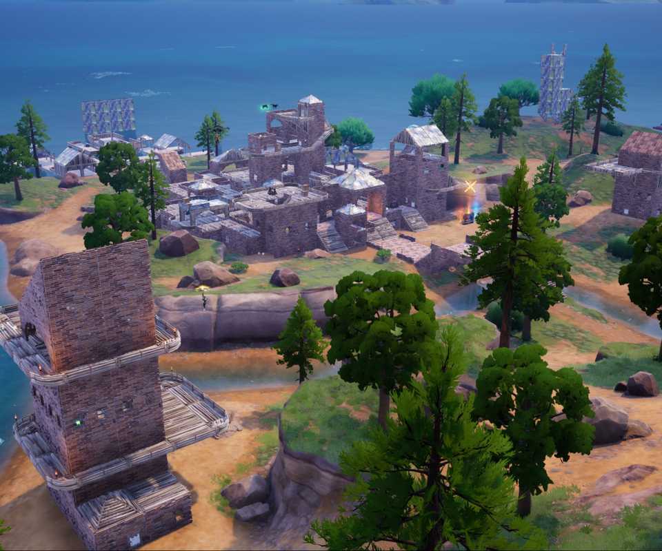 Fortnite Builder's Barracks setelah upgrade