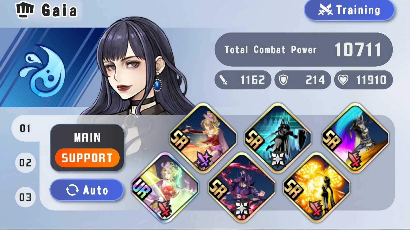 Dissidia Duellum Gaia Stats