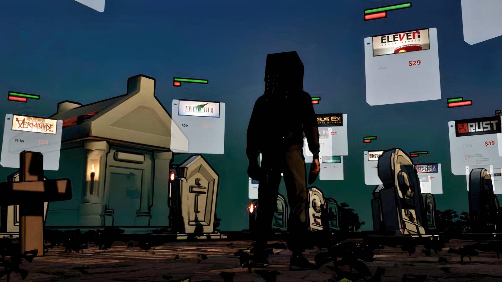 New Steam Game Makes You Fight Your Backlog New Steam Game Makes You Fight Your Backlog