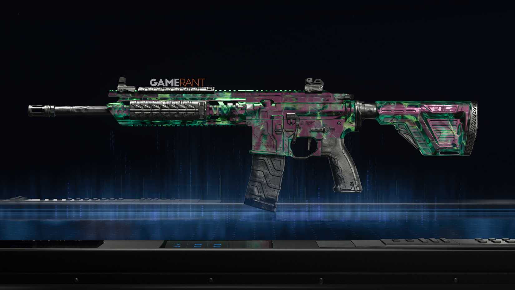 Genesis Camo Preview on the MK35 ISR - Black Ops 7