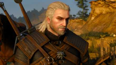Geralt in The Witcher 3 Wild Hunt (PS4)