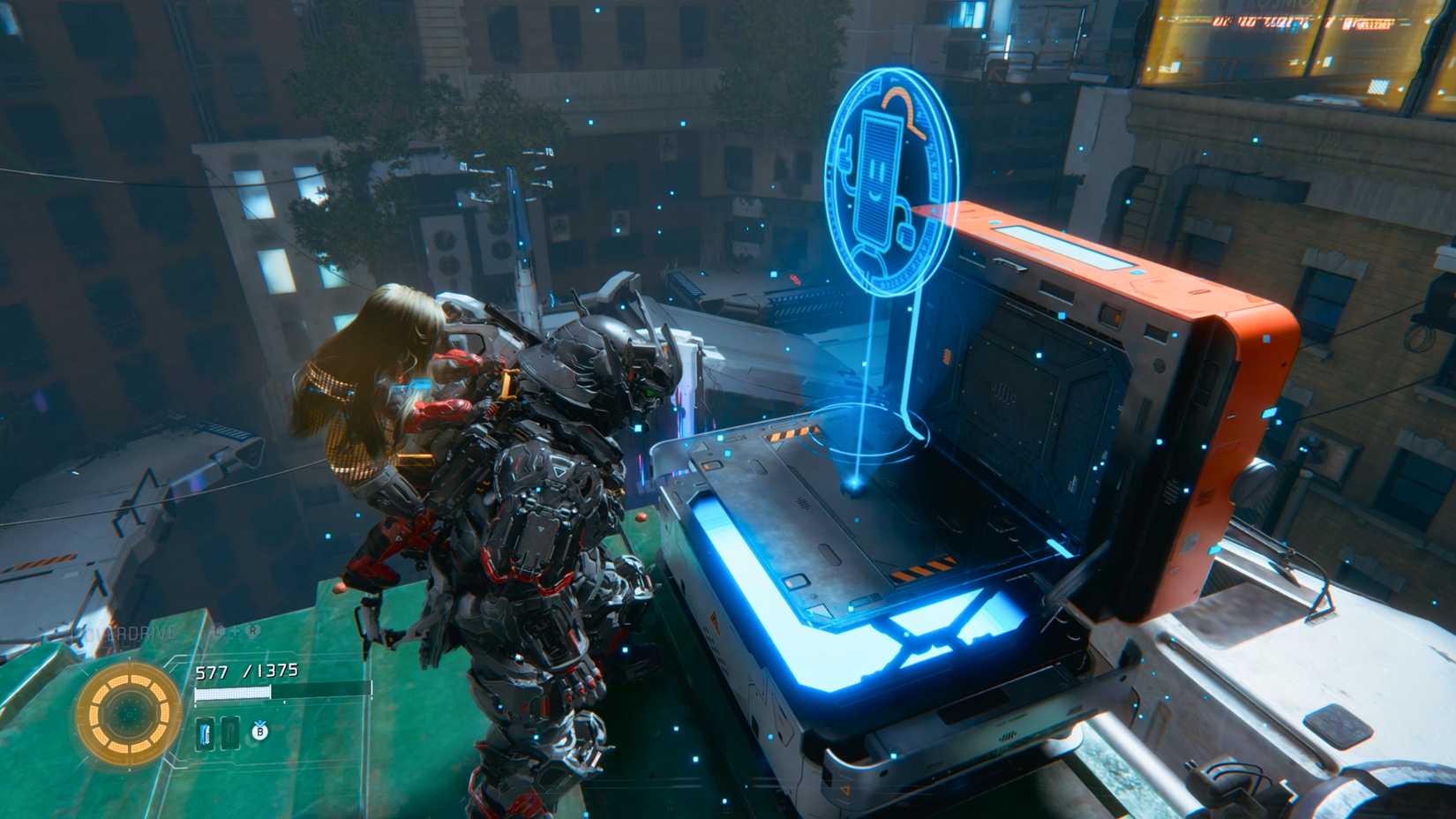 Get Cabin Coins from Orange Safe Boxes Pragmata