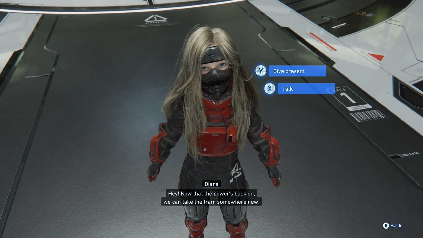 Give Diana Present Pragmata