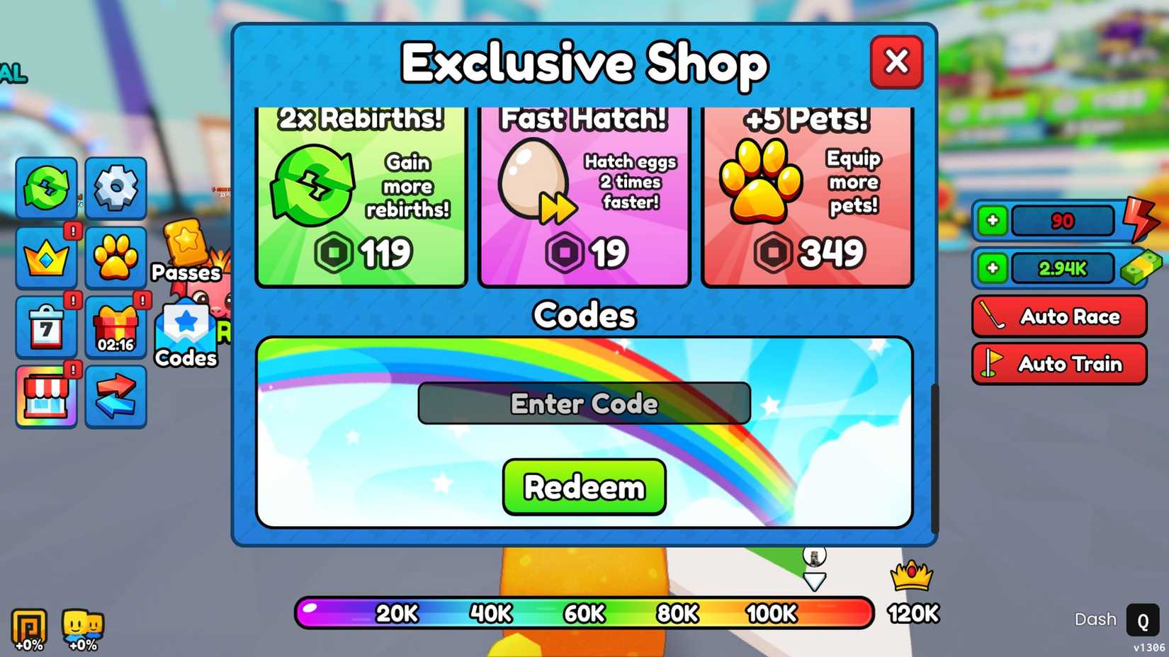 Roblox Golf Training Codes