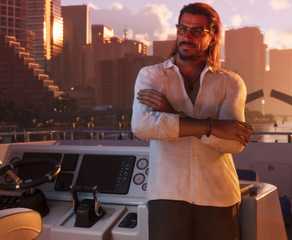 Grand Theft Auto 6 man in a boat
