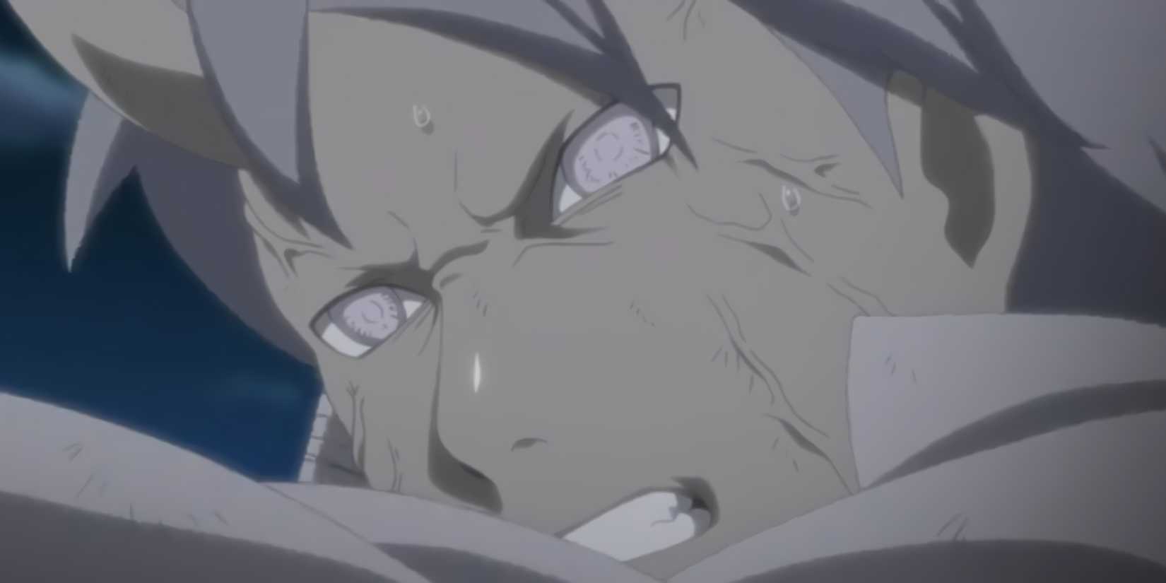 Hamura fights his mother and uses the Byakugan like him.