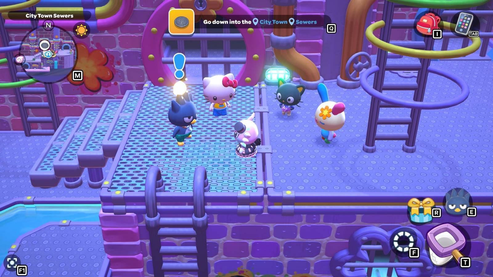 Hello Kitty Layout Ranting How to Complete the Above and Below Quest in Hello Kitty Island Adventures