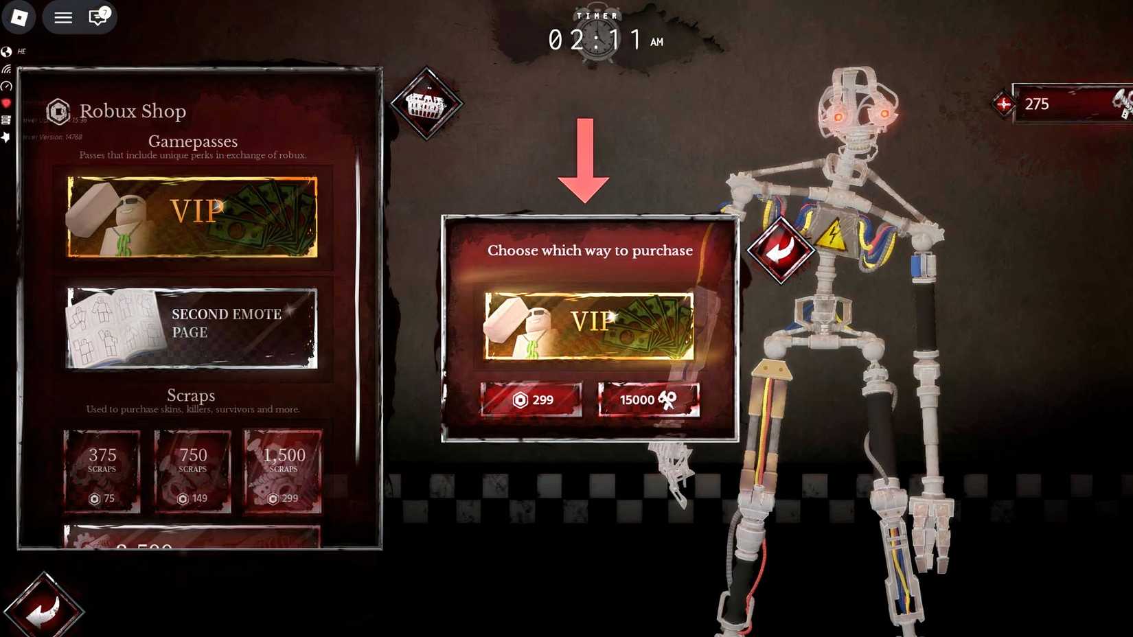 How to get emotes in night roblox byte 