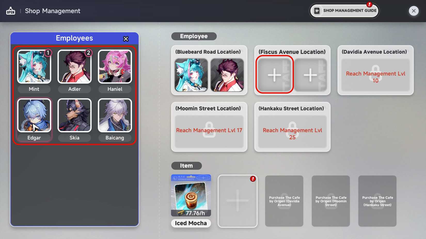 How to hire Espers at Cafe by Origen