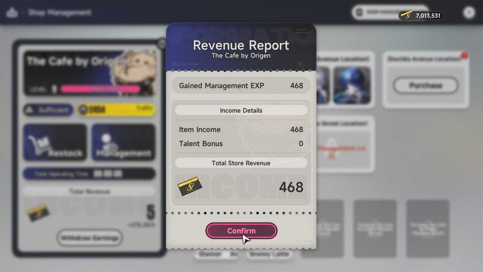 How to create cafe level by origin management level in NTE