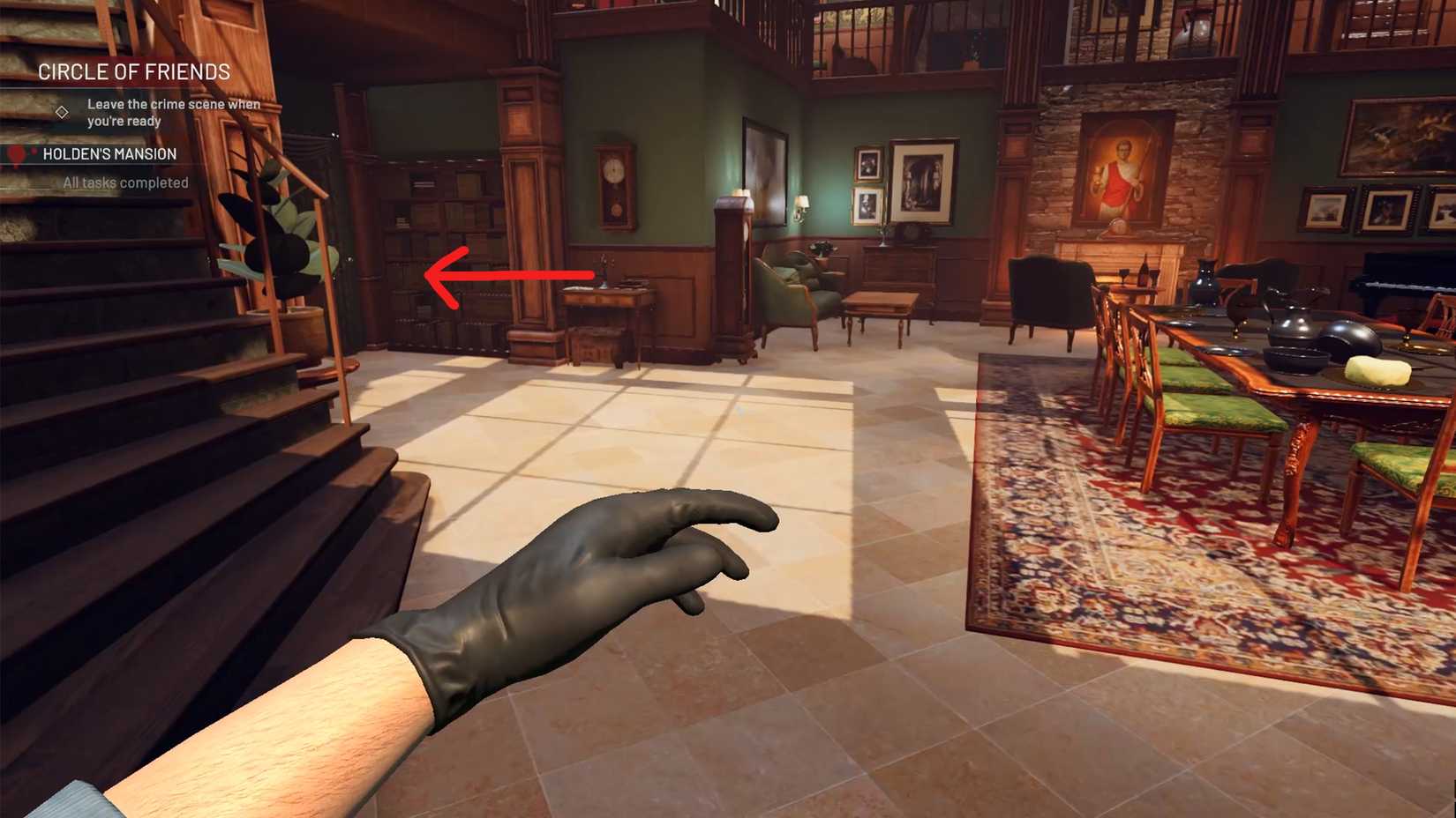 How To Open The Trap Door In Circle of Friends 6 in crime scene scleaner act 2