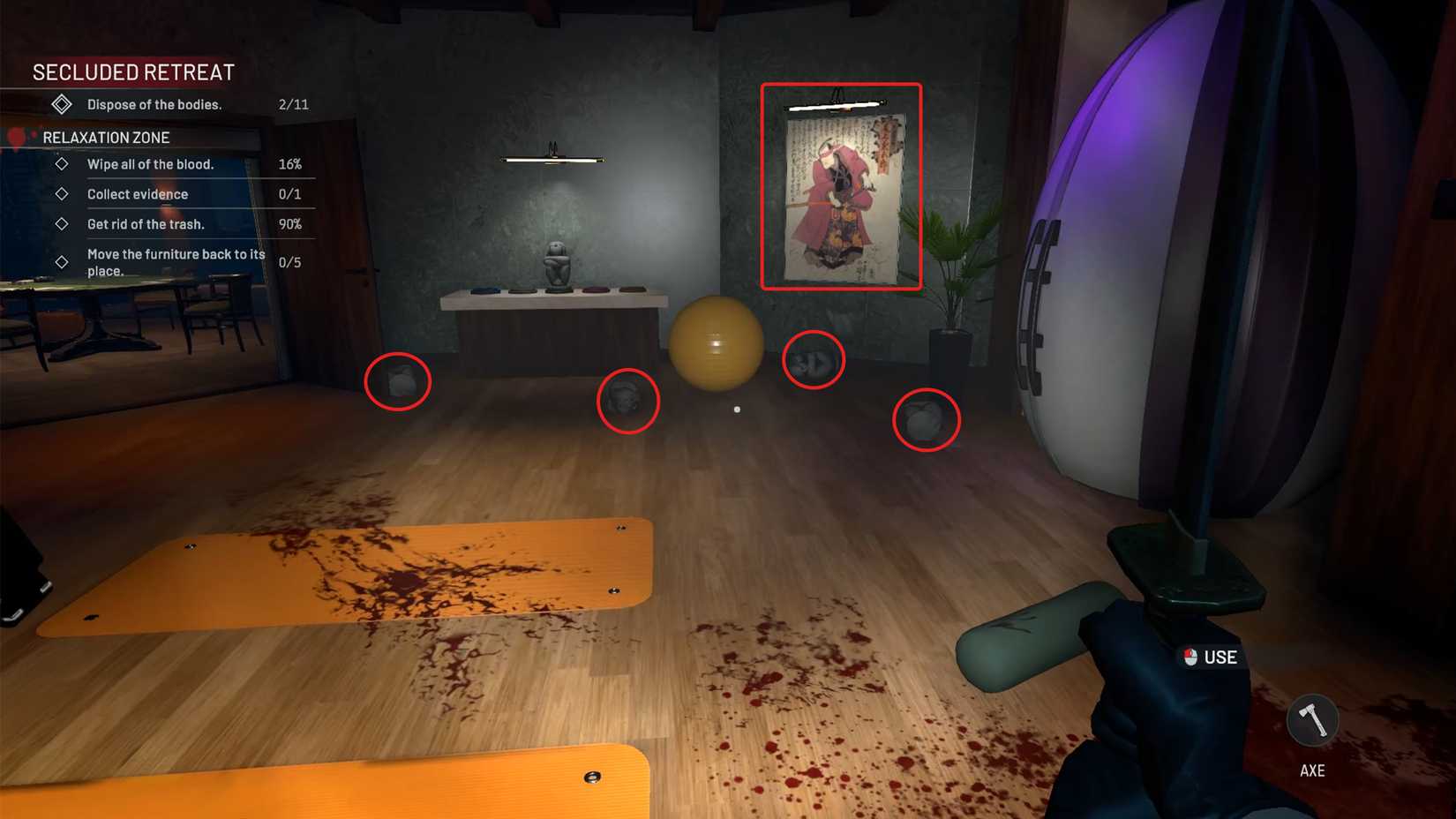 Secluded Retreat Monkey Statue Puzzle Solution In Crime Scene Cleaner Act 2