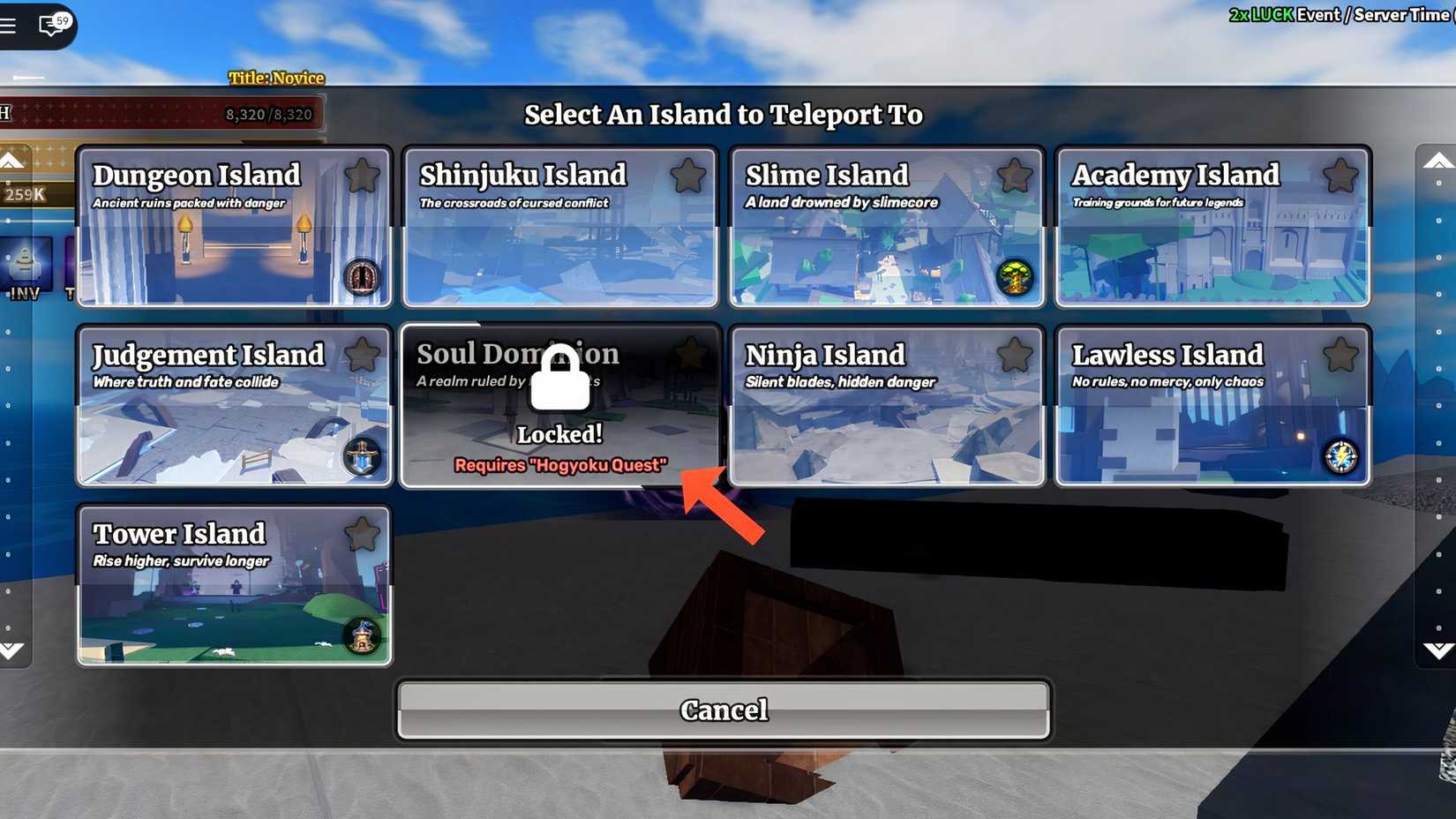 how to unlock soul dominion in roblox sailor piece