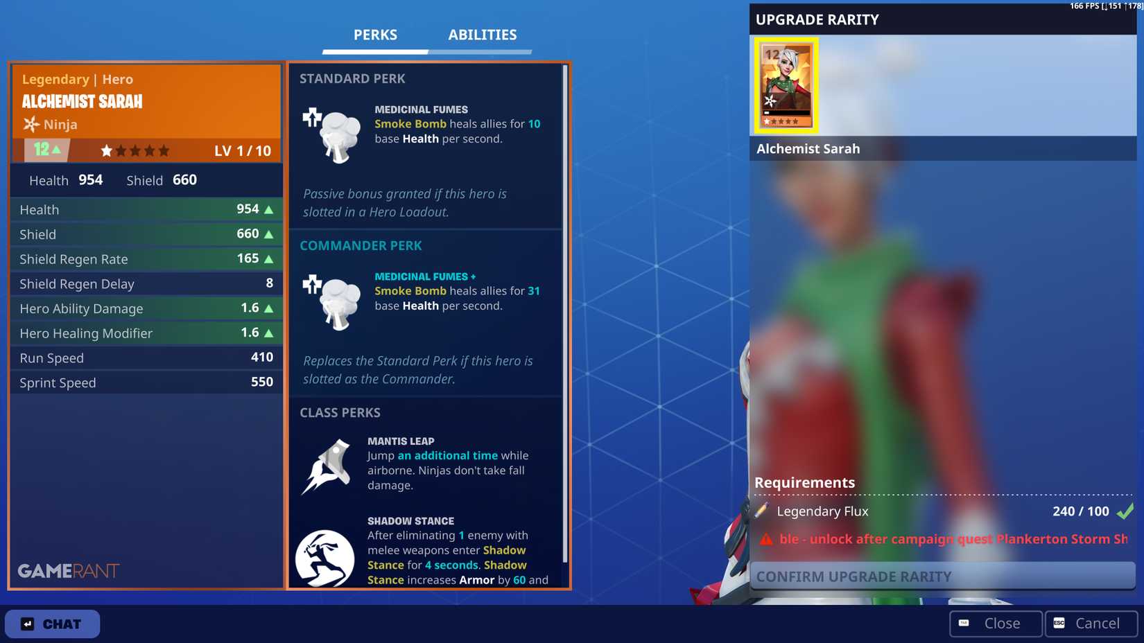 ​​​​​​​How to Increase Hero Rarity in Fortnite Save the World - 3