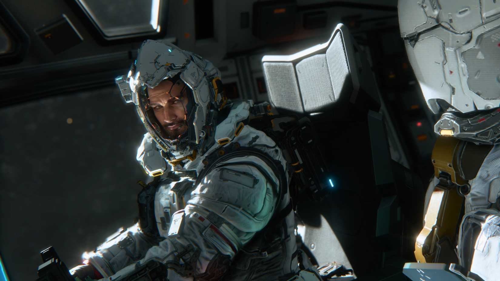 Voice actor Hugh Williams Pragmata