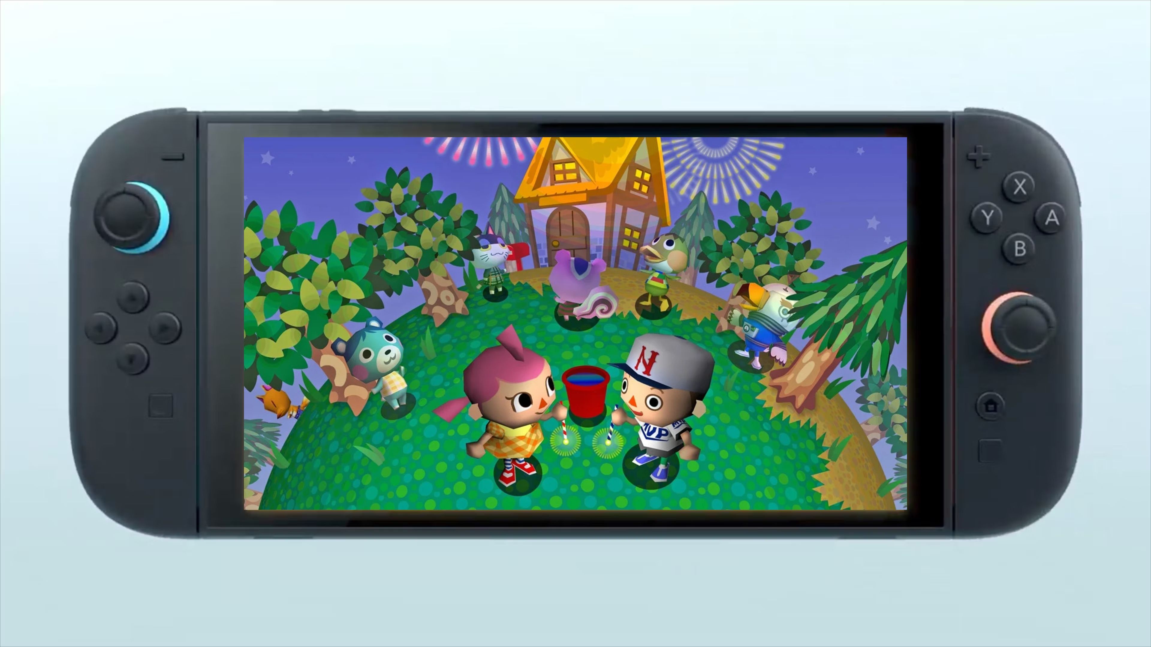 Animal Crossing on GameCube as if it were available to play on Nintendo Switch 2