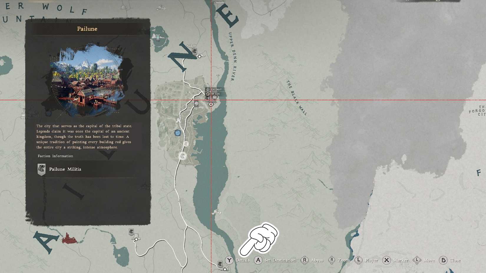 Inspect Pailune City in the Reconstructing Pailune Quest Crimson Desert 