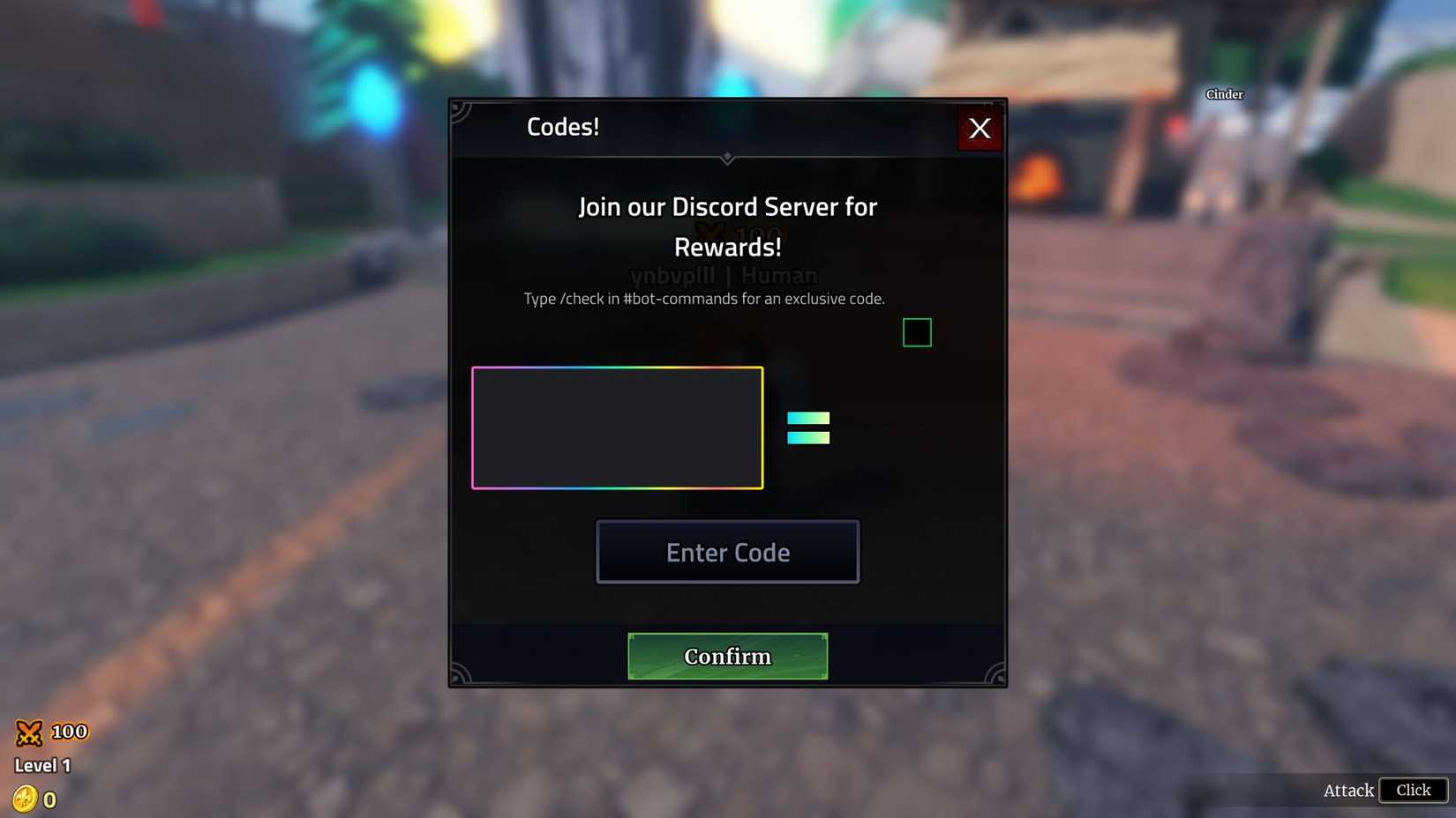 Iron Soul Dungeon code tab