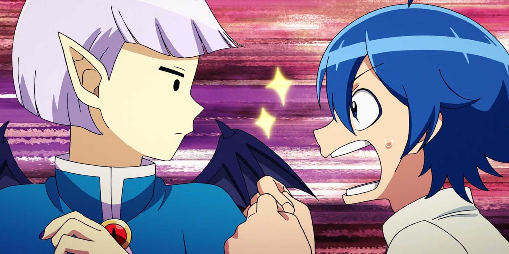 Iruma speaks passionately to Person Soi.