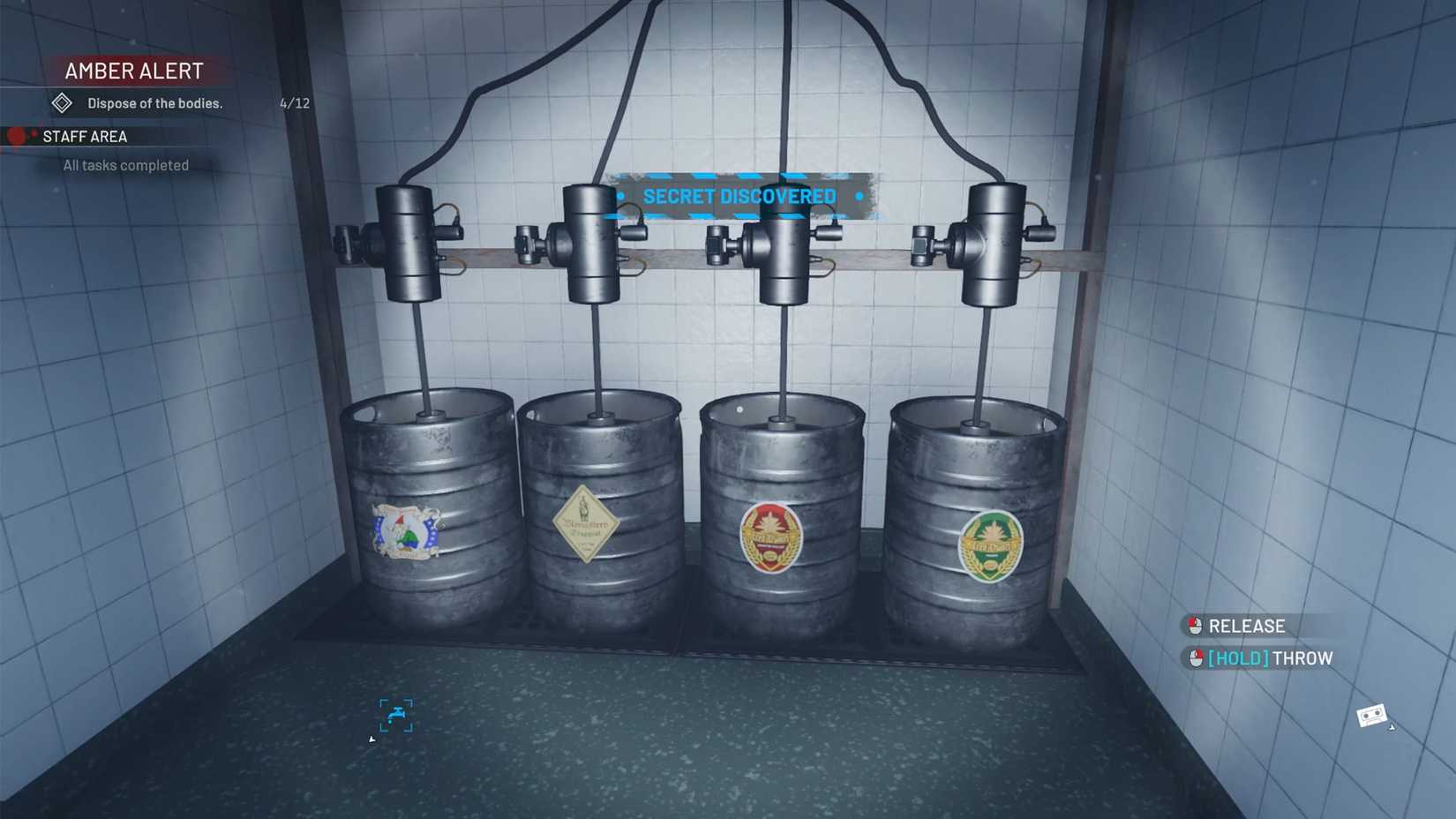 Keg Puzzle Solution In Amber Alert 8 in crime scene cleaner