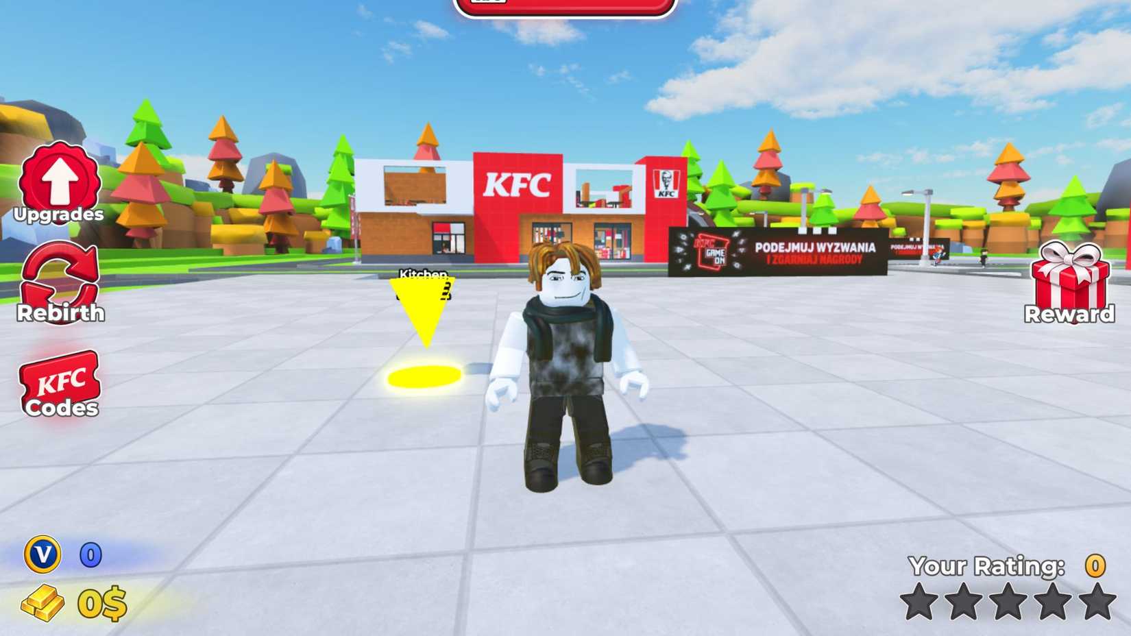 KFC Tycoon Player