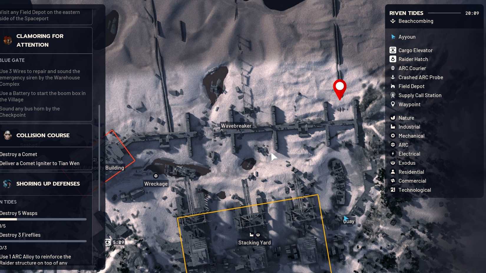 Leaking Oil Pipe Location Battening Down ARC Raiders