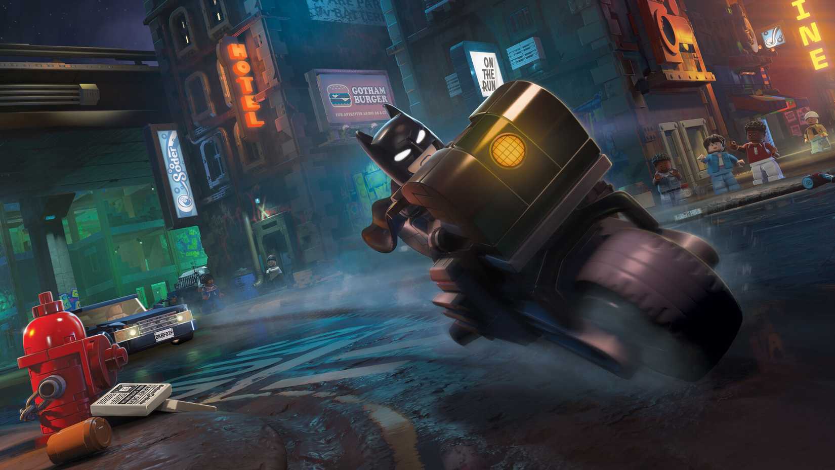 Batman explores Gotham in LEGO Batman Legacy of the Dark Knight