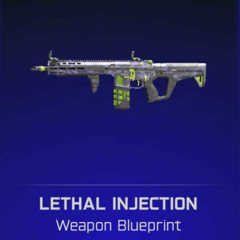 Blueprint for lethal injection weapons