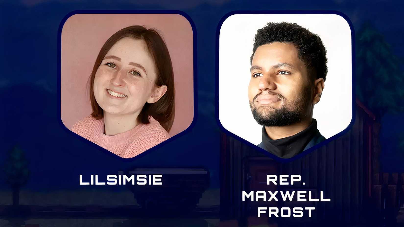 Lilsimsie and Rep Maxell Frost