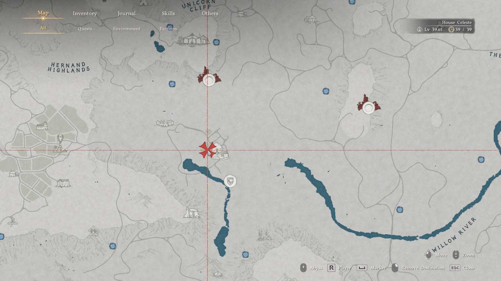 placement of male ducks in crimson desert