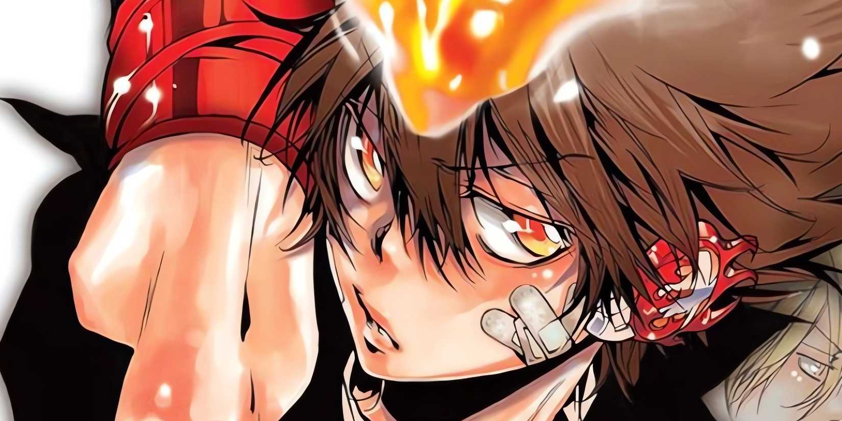 manga like black clover-katekyo hitman reborn