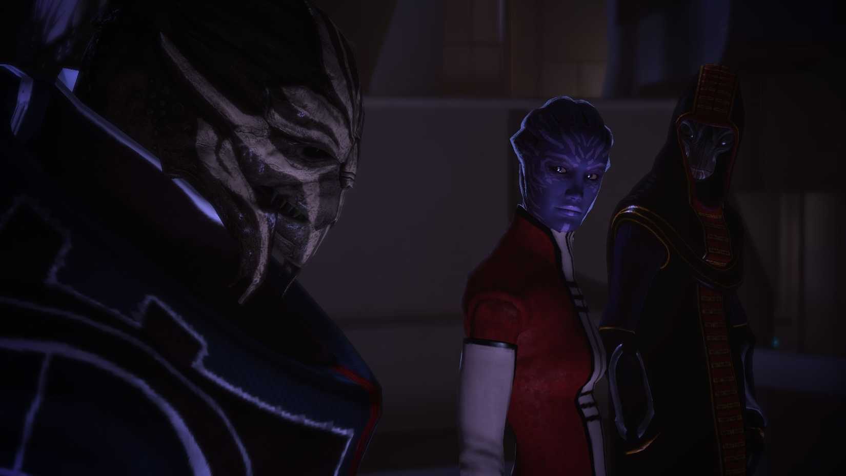 Mass Effect Council Cutscene