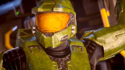 Master Chief in a carrier in Halo 2 (HD)
