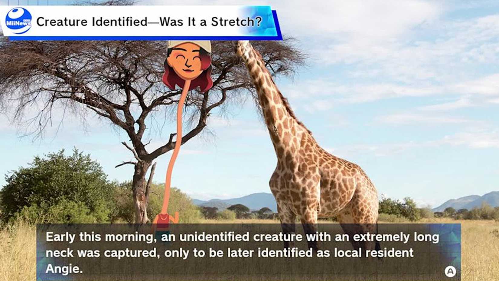 Screenshot from MIi News Network's report on Tomodachi Life: Living the Dream