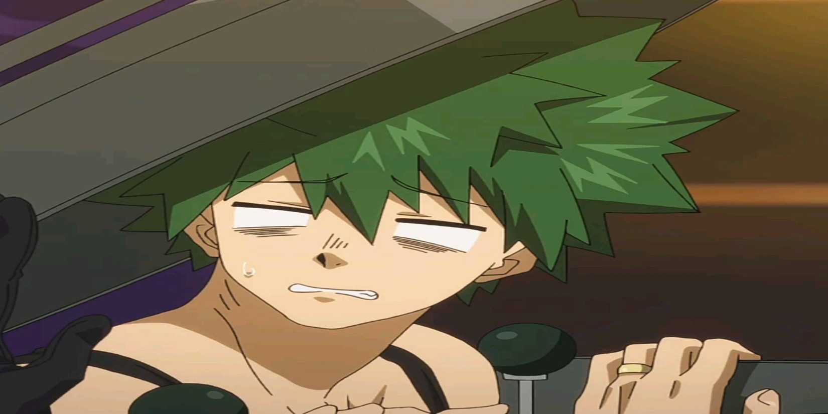 The Yozakura Family Mission Shinzo Yozakura in his Armored Trashcan Season 1 Episode 1