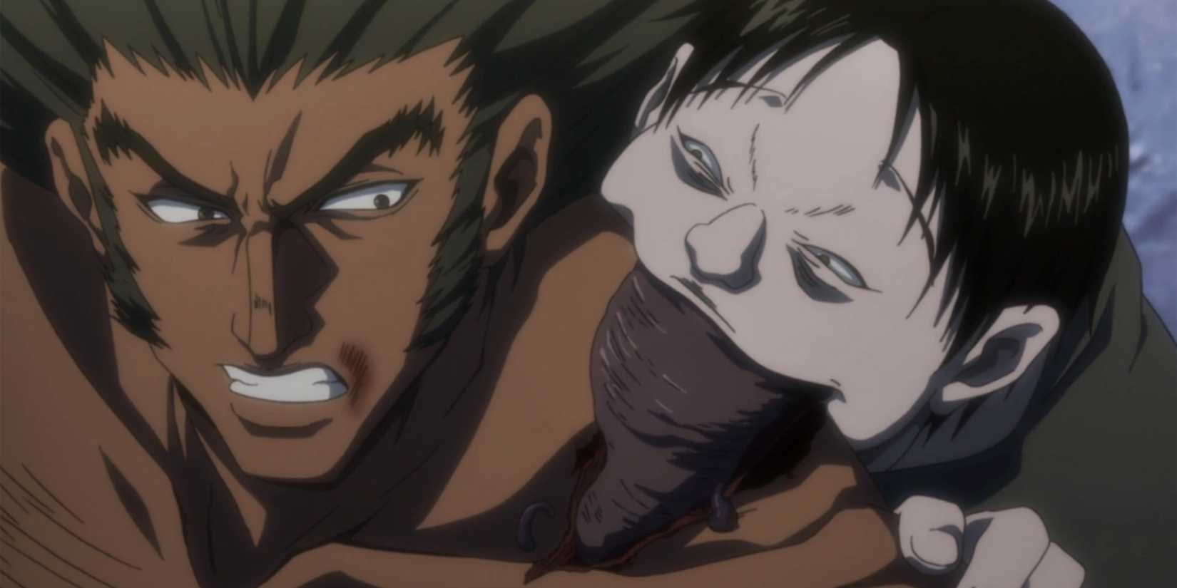 Leech paralyzes Uvogin with his leeches in Hunter X Hunter.
