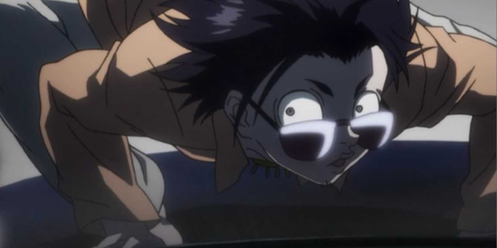 Shadow Beasts Owl tries to attack a group of ghosts in Hunter X Hunter