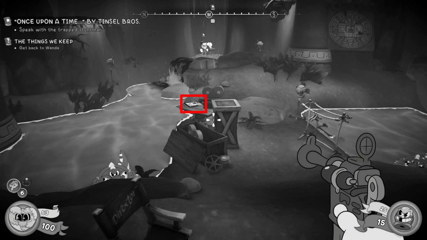 Mouse Pie for Hire Tinsel Ave Blueprint Near Trapped Stuntman Location.