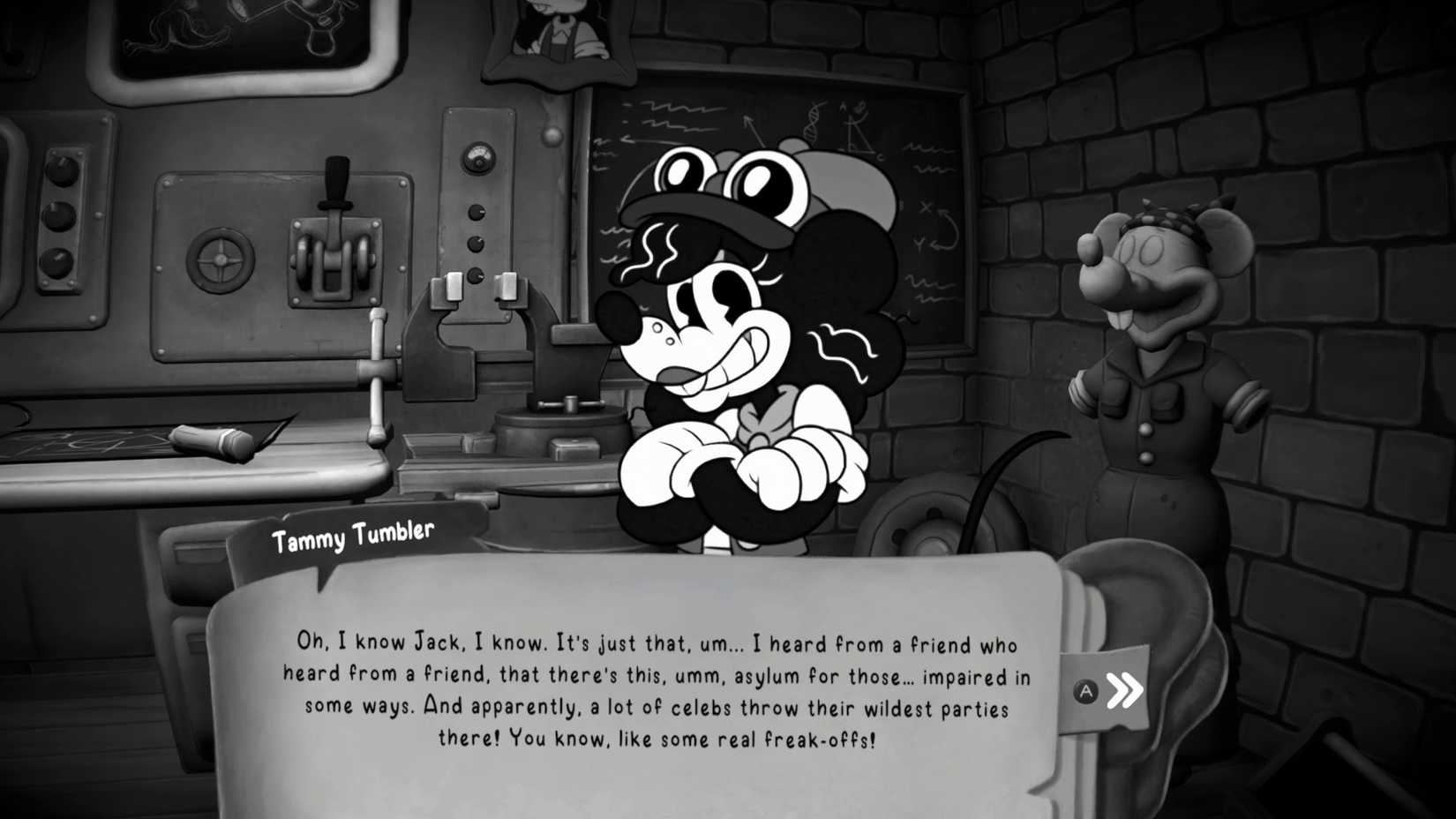 tammy gives behind the nuts side job pi office mouse pi for hire