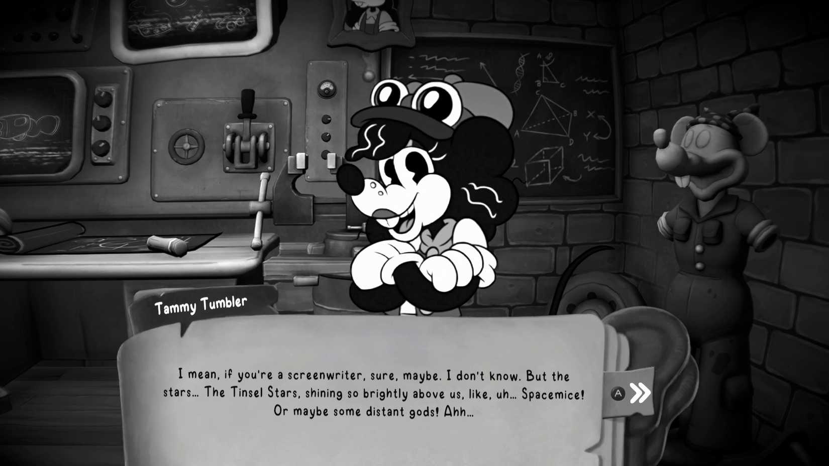 tammy starting poster girl pi office mouse pi for hire