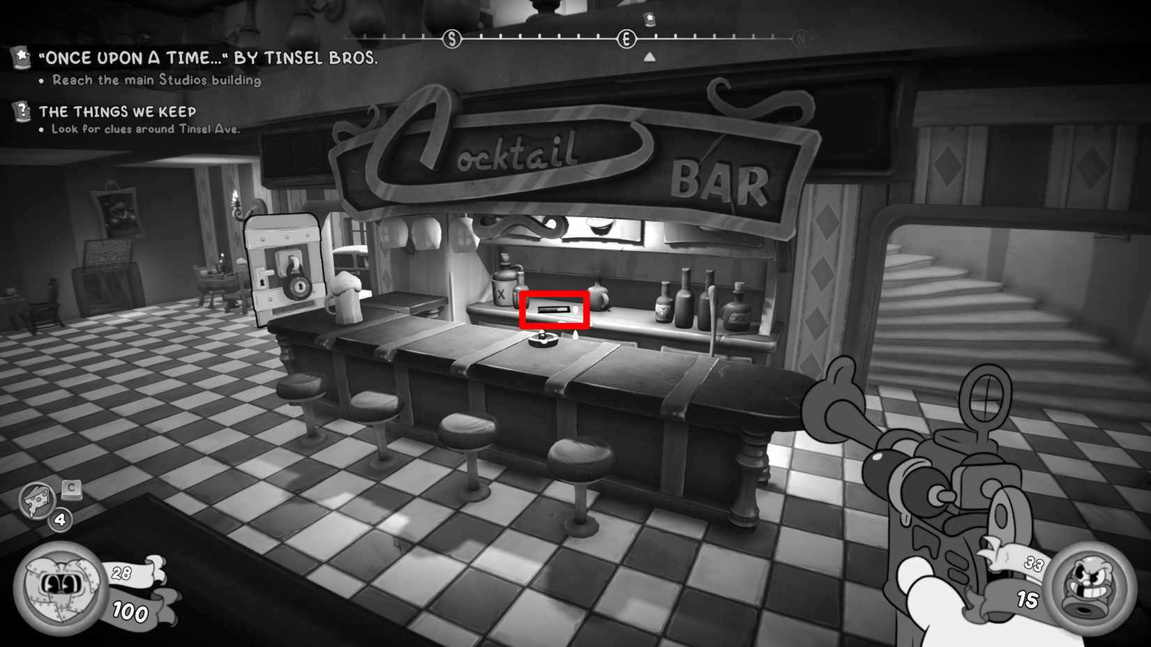 mouse pie rental behind bar newspaper location