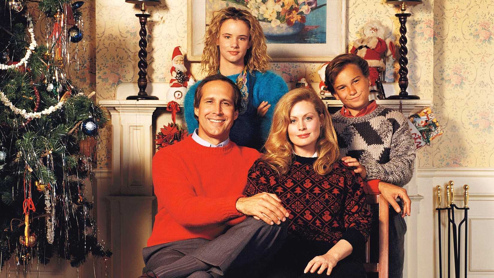 The cast of National Lampoon's Christmas Vacation